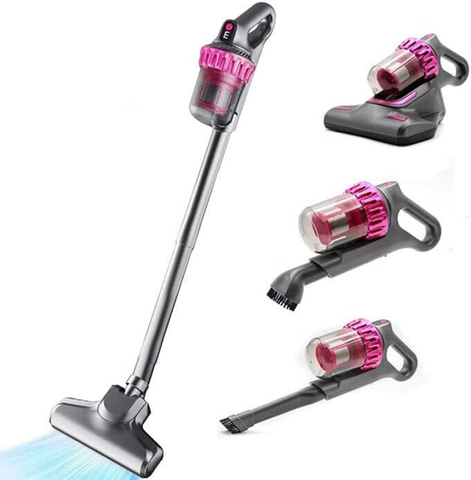 Aspirapolvere Senza Fili Leggero Con Luci LED Verdi: Per Tutte Le Superfici, Colore Arancione - 4