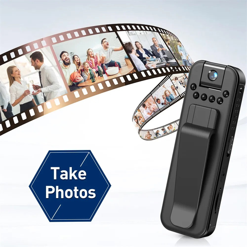 Mini camera digitale portatile con risoluzione HD 1080p