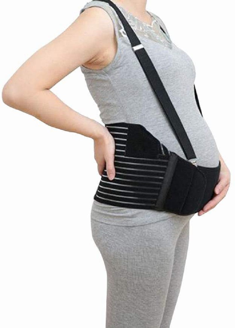 Cintura con spallacci rimovibili fascia addominale per gravidanza cintura addominale traspirante supporto pelvico