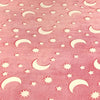 Coperta Magica Fluorescente per bambini plaid in pile con stelle che si illuminano al buio morbida idea regalo Rosa