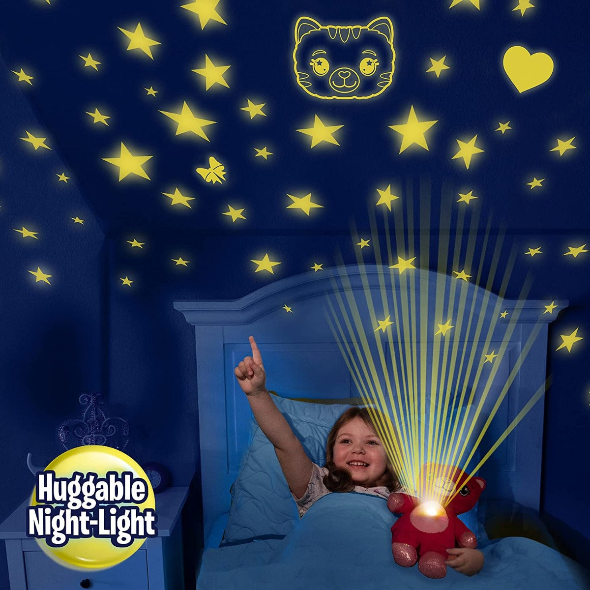 Puppy Light Peluche Luminoso trasforma la tua stanza in un cielo notturno stellato luminoso musicale
