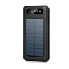 Batteria esterna power bank 15800mah solare 2.1a usb type-c iphone