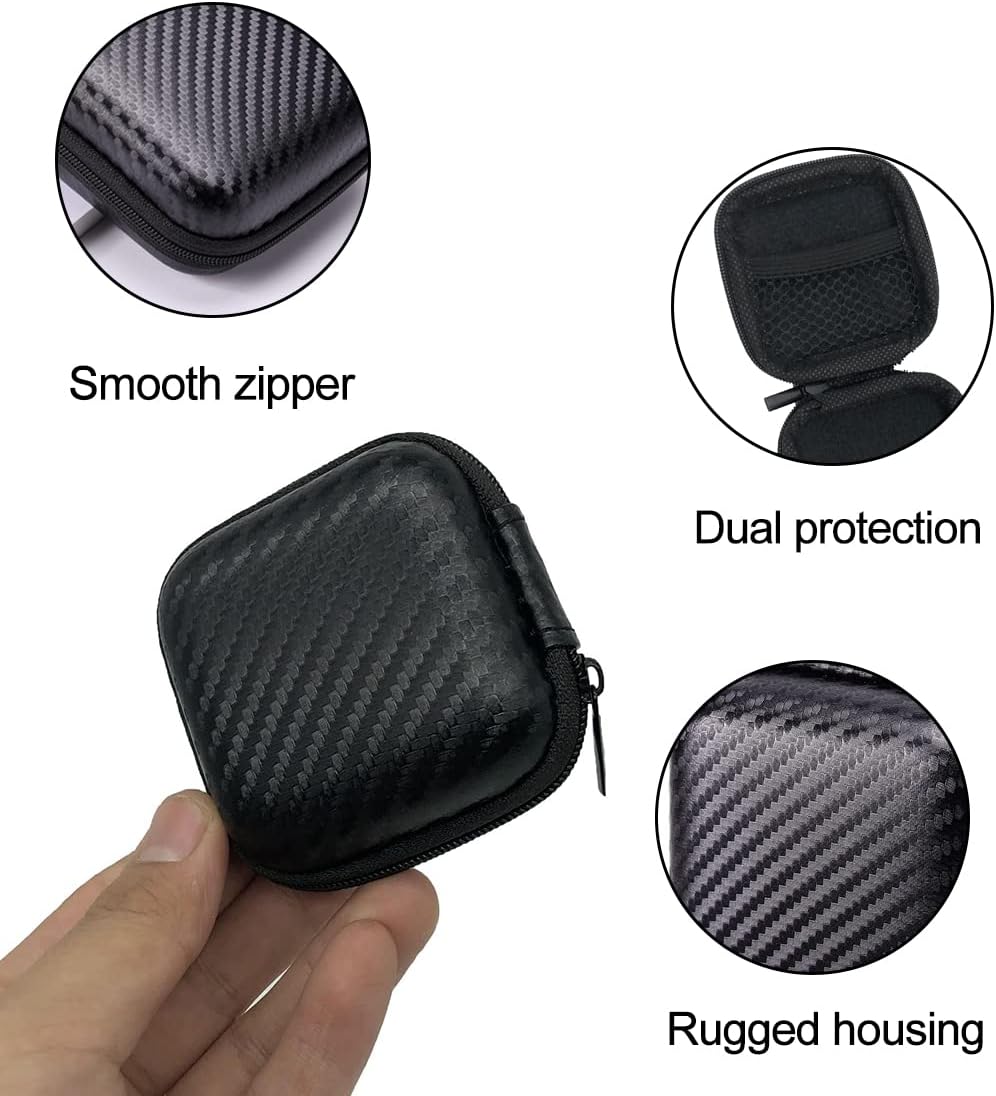 Pro3 auricolari bluetooth auricolari wireless tws per cuffie + Accessori Utili come Pulisci cuffiette, ganci per cuffiette, custodie rigidi e in Silicone