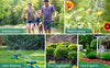 Irrigatore da Giardino Rotante a 360° – Automatico con 3 Bracci Regolabili, Ampia Copertura e Facile Installazione