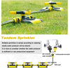 Irrigatore da Giardino Rotante a 360° – Automatico con 3 Bracci Regolabili, Ampia Copertura e Facile Installazione