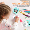 Fotocamera per bambini con stampa istantanea Macchina fotografica 32GB Celeste