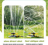 Irrigatore da Giardino Rotante a 360° – Automatico con 3 Bracci Regolabili, Ampia Copertura e Facile Installazione