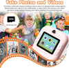 Fotocamera per bambini con stampa istantanea Macchina fotografica 32GB Rosa