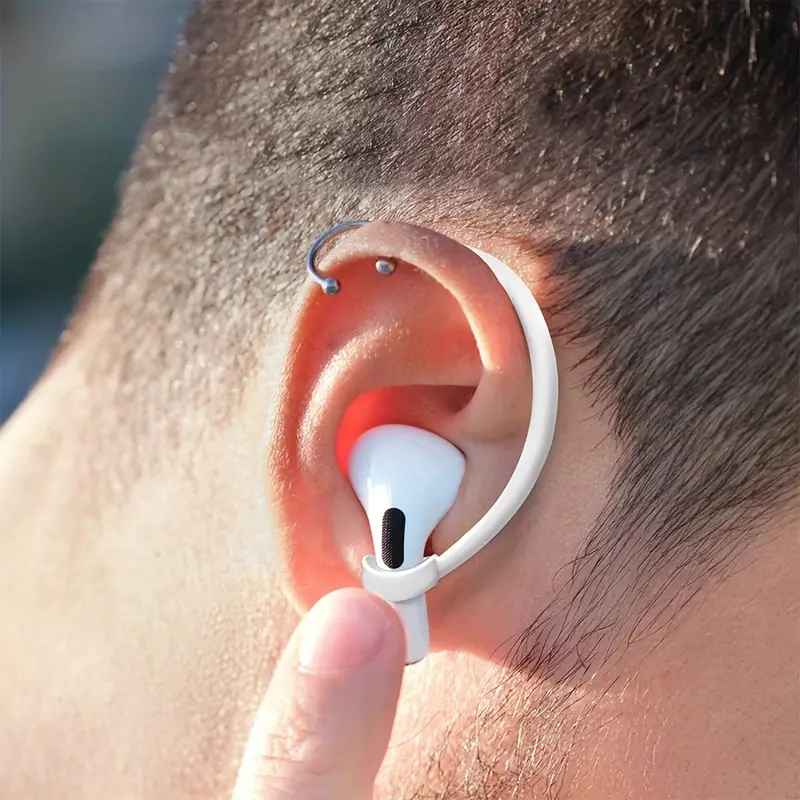 Pro3 auricolari bluetooth auricolari wireless tws per cuffie + Accessori Utili come Pulisci cuffiette, ganci per cuffiette, custodie rigidi e in Silicone