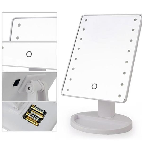 Specchio con LED adatto al Makeup touchscreen con luce regolabile