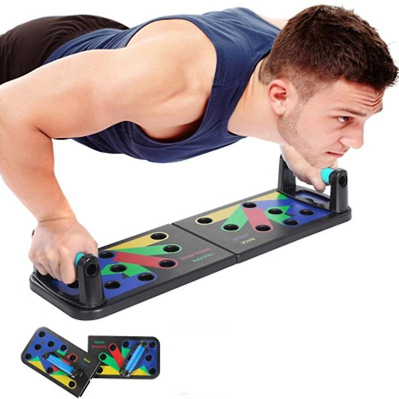 9 in 1 Push Up Rack Board, Supporti Push-up Allenamento in Palestra Attrezzature per Il Fitness a casa