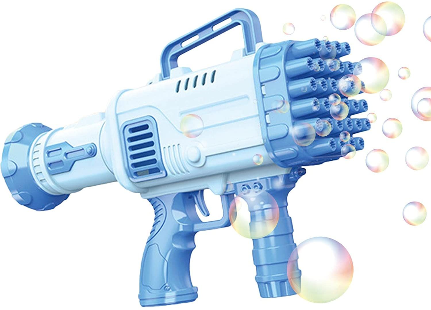 Giocattolo a bolle – Bubble gun 64 fori automatica