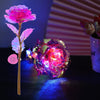 Fantatico set di 3 rose colorate con led ottima idea regalo per san valentino