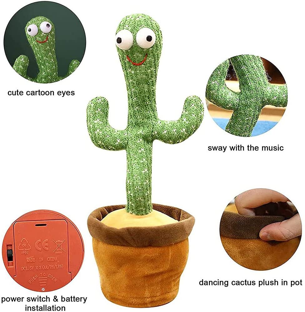 Dancing Cactus Ballerino - Peluche per bambini