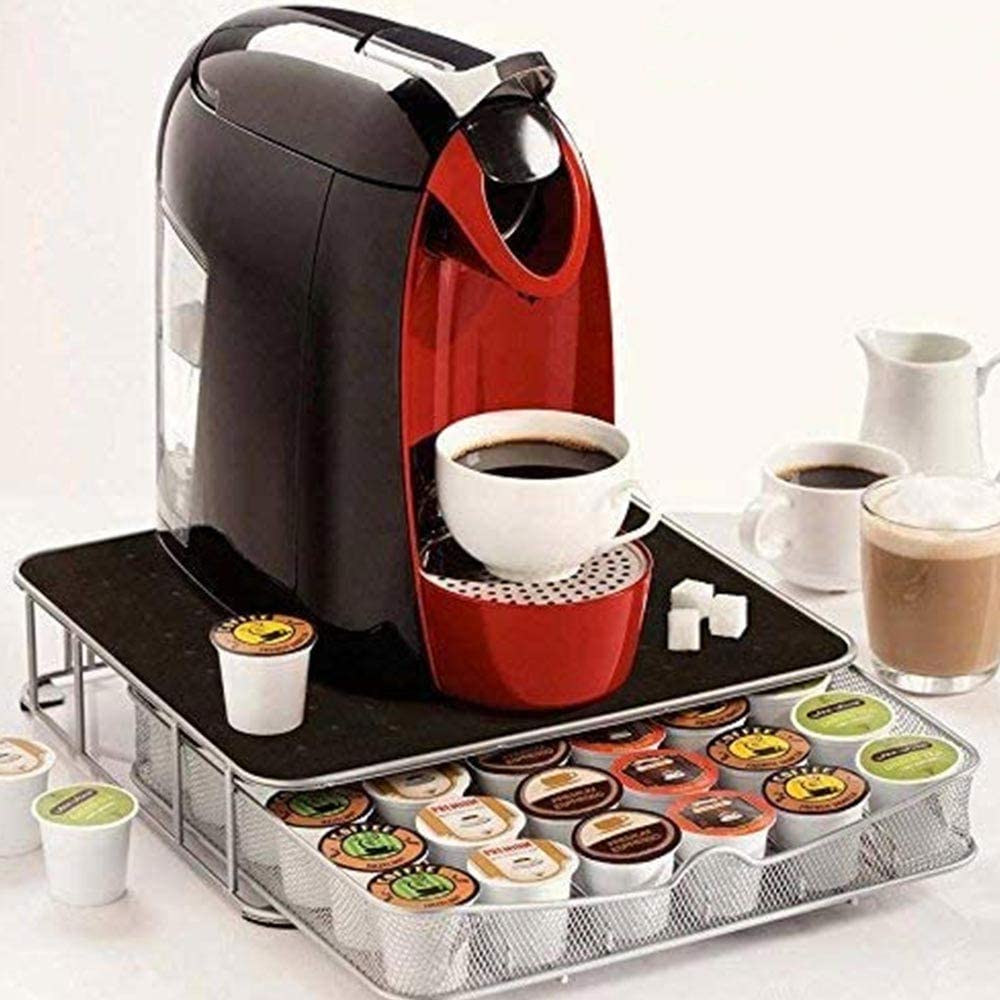 Contenitore porta capsule cialde caffè metallo 36 posti coffee capsule –  Claricoshop