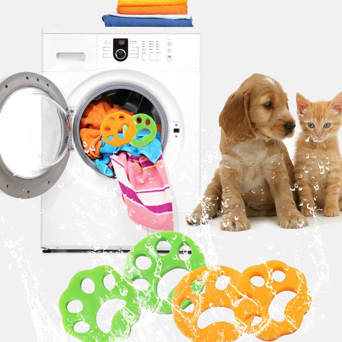 5 pz Zampina Acchiappapeli Rimuovi Peli Cani E Gatti Animali Domestici –  Claricoshop