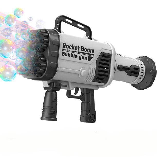 Giocattolo a bolle – Bubble gun 64 fori automatica