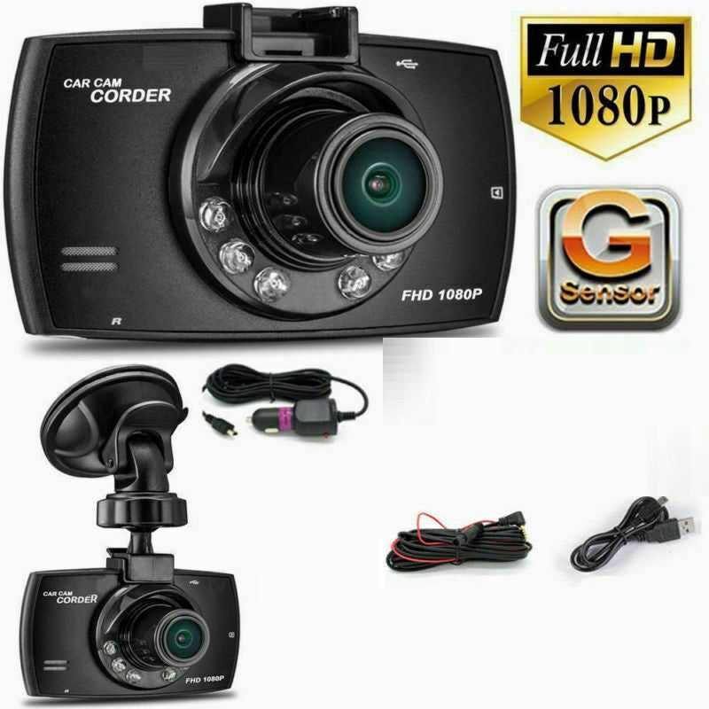 Dash Cam 1080p Hd Auto Telecamera Registratore Videocamera Monitor